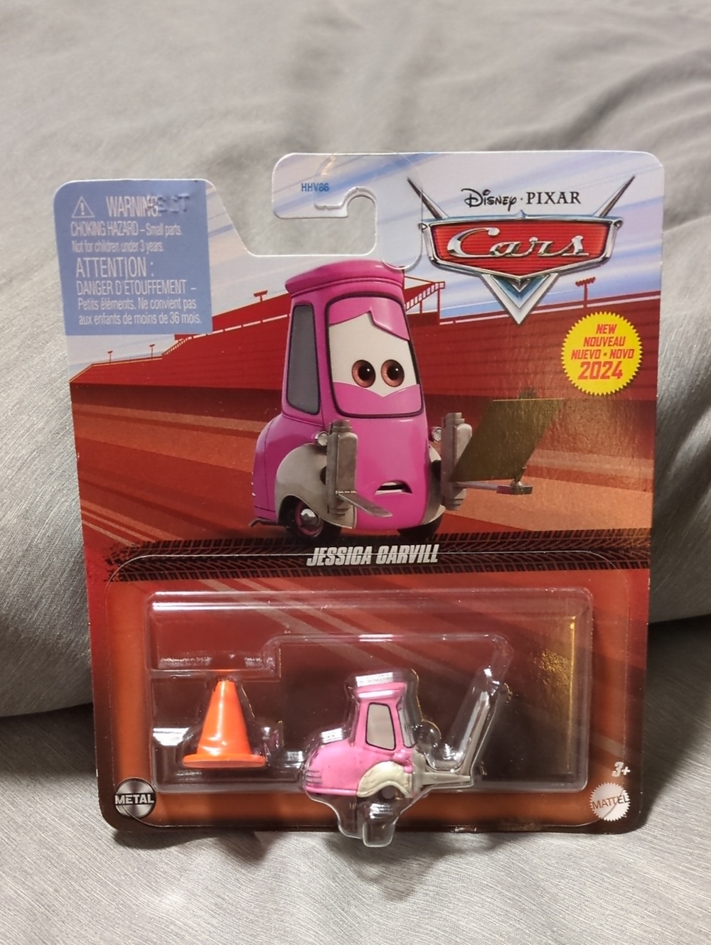 Disney Cars On The Road 2024 Jessica Carvill Metal Toy Figure Diecast New